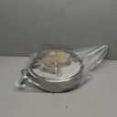 LOLYKITCH 6 Quarts Hybrid Non Stick Tri-Ply Stainless Steel Saut Pan with Lid, 12 Inch Deep Frying Pan, Large Skillet,Induction Cooking Pan, Oven Safe and Detachable Handle 