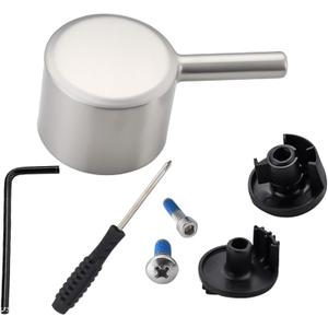 Replacement for 100657 Moen Tub/Shower Lever Handle, Compatible with Moen PosiTemp Valve Systems and Trol Valve, Single Handle Faucets for Adjust Water Volume and Temperature, Brushed Nickel