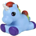 12" Jumbo Pony Unicorn Squishy Slow Rise Foam Pet Animal Toy - Scented Sensory, Stress, Fidget Toy (Blue/Purple)