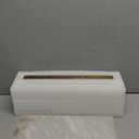 14.2in Alabaster Wall Sconce, Large Natural Marble Wall Light Decor, LED Modern Wall Lamp for Bedroom, Stairs, Living Room, Vanity, Bedside, Hallway Brushed Bronze 12W