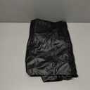 Obstal Fitted Table Clothes for 6 Foot Rectangle Tables, Reversible Waterproof Stain Resistant Elastic Stretch Tablecloth, Wipe Clean Table Cover for Outdoor/Indoor Use, Fits Tables 72x30 Inch, Black