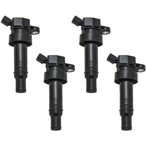 Genuine OEM 27301-2B100 Ignition Coil 4pcs set / 273012B100 for Hyundai Accent 12-21 Veloster 12-17 Kia Rio 12-19 Soul 12-19