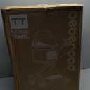 TT Lightweight Pet Stroller for Small Dogs & Cats - 4-Way Installation Carrier, One-Hand Fold, 180 Canopy Cover & Adjustable Handle (Beige)