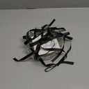 Landical 8 Pcs Queen Crown Cake Topper Corona Para Pastel Princess Cake Decorations Princess Crown Happy Birthday Topper Bow Tie for Birthday Party Wedding Supplies(Silver and Black)