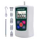 GOYOJO Digital Force Gauge High-Precision Push-Pull Meter for Tension & Compression Testing Units (N, kg, lb, oz) Real-Time/Peak/First Peak Modes Ideal for Quality Control & Material Testing (50N)