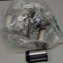 Sevender Adjustable Stainless Steel Furniture Feet 50x100mm with Mounting Accessories Pack of 12