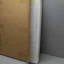 Hasipu Vanity Mirror with Lights, 32" x 20" LED Makeup Mirror, Lighted Makeup Mirror with Dimmable 3 Modes, Touch Screen Control Vanity Mirror Square, Gold