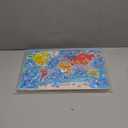 QUOKKA Puzzles for Kids Ages 4-6 - 3 Set Toddler Kids Puzzles Ages 3-5 - Learning United States Games for Childrens 6-8 - Educational Toys for 3 Year Old Boys and Girls - Award Winning (1. Wood Maps X3)