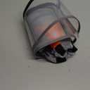 Inflatable Dog Cone with Transparent Shield, Protective Dog Donut Collar After Surgery to Stop Licking, Soft Donut Cone for Large Pets, Adjustable Recovery Collar with Buckle Visibility (L (Neck: 14"-18"))