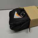 Tomkas Small Dog Sling Carrier - Classic Pocket & Classic Strap - for 3-10 lbs Pets(Black)