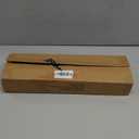 Curtain Rods for Windows 16 to 88 Inches Adjustable Length 1 Inch Diameter Window Curtain Rod with Aluminium Finials, Black