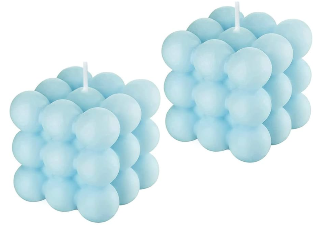 Cloud Candle 2, 5in 6 Pack, Teal