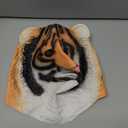 Mosicke Latex Animal Head Mask Halloween Fancy Dress Up Rubber Carnival Party Masquerade (Tiger)