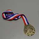 Goat Medal - 3ft Greatest Champion Medal of All Time, Goat Pendant Medal with Neck Strap, Goat Award Chain for Football Basketball Sports Championship MVP Award and Tournament League Champion