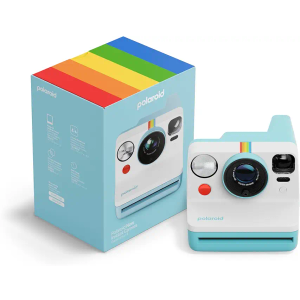 Polaroid Now 3rd Generation I-Type Instant Film Camera - Arctic Blue  (9157)