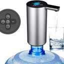 Auto Bottled Water Pump with Volume Control Water Dispenser Rechargeable Gallon Water Bottle Jug Dispenser Pump.