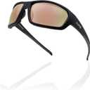 Polarized Motorcycle Riding Glasses UV Protection Foam Padded, Fishing, Golfing, Hiking, Fit Men Women
