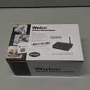 Wuloo Intercoms Wireless for Home 1 Mile (5280 Feet) Range 10 - Channel, Wireless Home Intercom System for House Business Office, Room to Room Intercom, Home Communication System (2 Packs, Black) (2 units set)