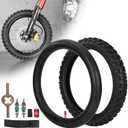 60/100-14 2.50-14 Tire and Inner Tube for 90cc 110cc 125cc SSR CRF XR70 CR60R KLX110 KX60 DRZ DS80 JR80 PW80 TTR90 YZ60 65SX Pit Dirt Bike
