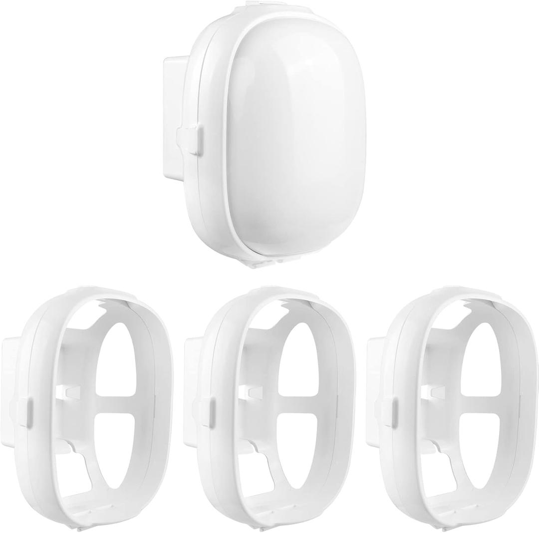 Wall Mount for Google Nest WiFi Pro - Wi-Fi 6E-No Tools Required and No Cord Clutter Easy Moved Holder Bracket Compatible with Google Nest WiFi Pro- Wi-Fi 6E (3-Pack)