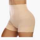 Bodysuit Shapewear Tummy Control Body Shaper Seamless Slip Shorts Fajas Under Dress Underwear Technology, M, Nude