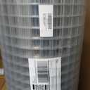 16 Gauge Galvanized Hardware Cloth 48in x 100ft Silver 1 inch Welded Garden Fence Roll for Gardens, Chicken Coops & Poultry Animal Netting Cage