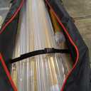 Qoolfoto Pipe and Drape Backdrop Stand, 12x30ft Heavy Duty Adjustable Background Frame with Metal Base, Back Drop Holder for Parties Photography Wedding Photoshoot Decoration - Gold