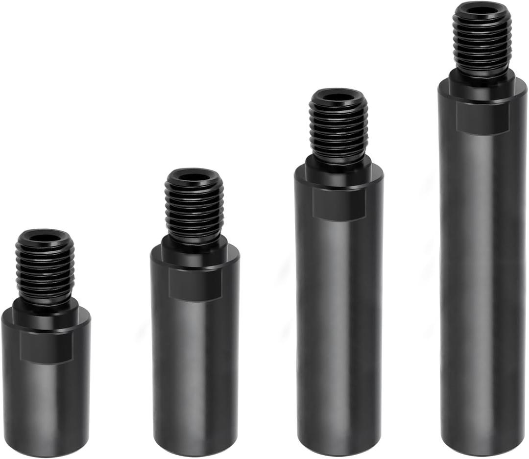 5/8"-11 Thread Angle Grinder Extension Kit, Grinder Extension Shaft, for Car Polishing, Buffing & Wood Carving & DIY Projects
