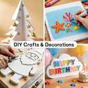 Foam Board 16x20 Inch, 3/16 Inch Thick, 12 Pack, White Foam Core Board, Strong & Rigid, Double-Sided Large Poster Board for Crafts, School Projects, Painting, Presentation & Display