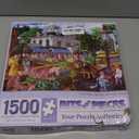 Bits and Pieces - 1500 Piece Jigsaw Puzzle - Victorian Spring, Busy Town Center - by Artist Joseph Burgess - 1500 pc Jigsaw