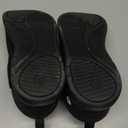 FitVille Diabetic Shoes for Women Extra Wide Walking Shoes Slip-On Orthopedic Shoes with Adjustable Strap for Swollen Feet Neuropathy - EasyTop Wings V2 (All Black)