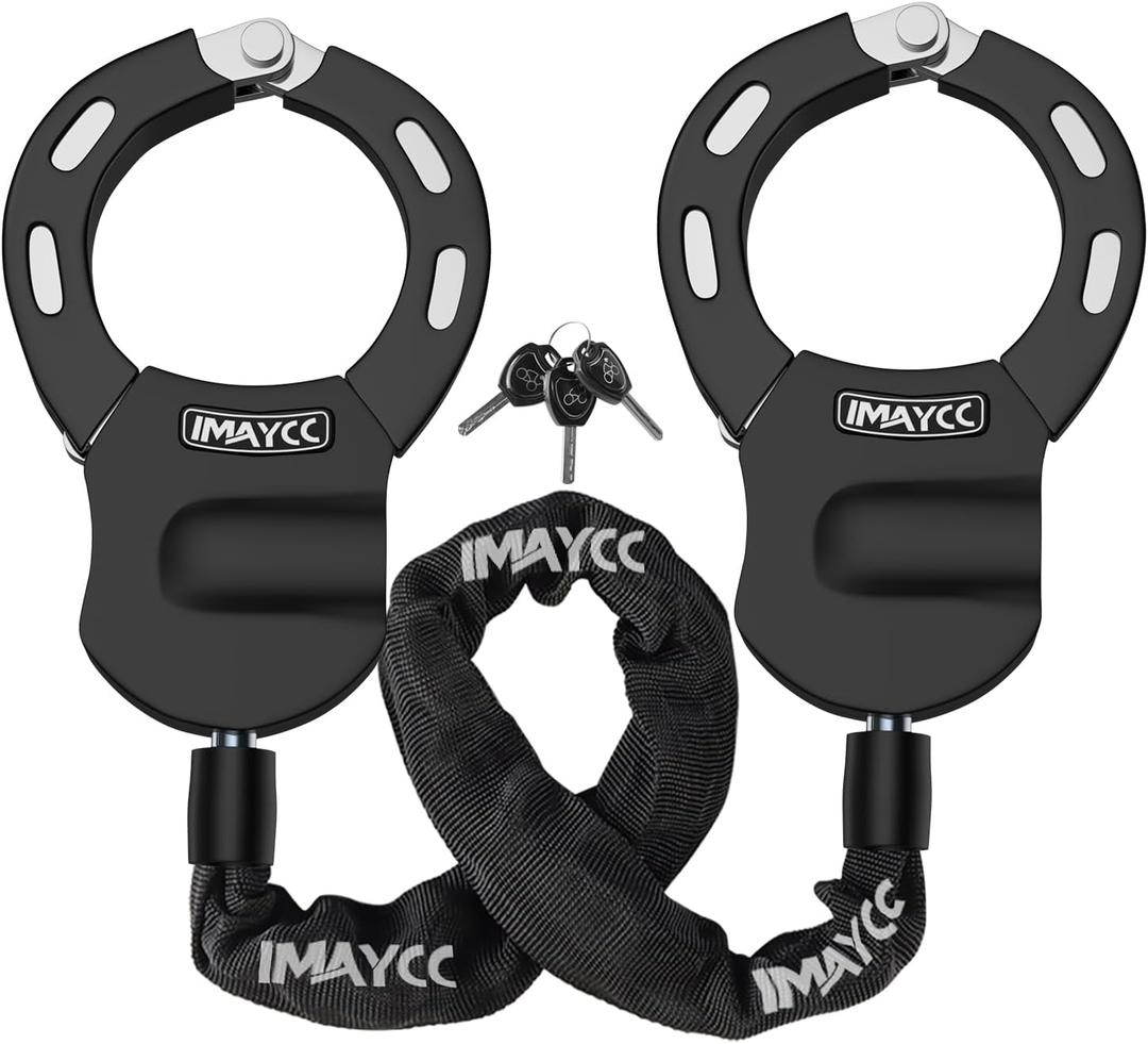 Scooter Locks Anti Theft,Bike Chain Lock with Key,Electric Scooter Lock Anti Theft for Segway,Ninebot and Bicycle Lock Cable Accessories