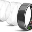 Transparent Ring Protector Compatible with Oura Ring Gen 4/3  Clear TPU Cover, Ultra-Thin, Anti-Scratch Guard (3 Pack, Size 6)