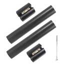 2 Sets Underground Wire Splice Kit for 14/3 to 8/3 Range Direct Burial Uf Wire Handle up to 600 Volts Maximum, Includes Splice Connectors and Heat, Shrink Tubing Electrical Cables