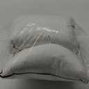 MIULEE Goose Feather Down 14x36 Pillow Insert with 100% Down-Proof Cotton Cover, Soft Fluffy Decorative Pillow for Sofa Bed Couch Living Room White