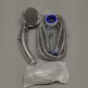 Marbrasse High Pressure Shower Head with Hose and Holder, 3-Settings Handheld Showerhead with Push Switch and Button to Control Water Flow for Saving Water,Removable Camper Shower Head