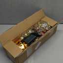 AGIRL Tabletop Christmas Tree 22 Inch Mini Artificial Christmas Tree with 30 LED String Lights, Star Tree, Tabletop Small Xmas Tree for Holiday Indoor DIY Christmas Decor