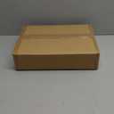 100% Natural Marble Serving Tray Luxury Marble Storage Tray for Home Decor Stone Tray for Bathroom/Kitchen/Vanity/Dresser,Plate Holder for Tissues, Candles, Towel (12" x 8" x 0.7")