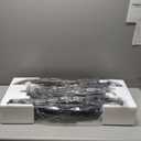 BCAN Rebounder Trampoline for Adult, 40" Fitness Trampoline with Bungees, U Shape Adjustable Foam Handle, Stable & Quiet, Indoor Outdoor Workout-Silver