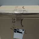 Modern Ceramic Table Lamp, 24.5" Living Room Lamps 3-Way Dimmable Gray Nightstand Lamp with White Shade|Tall Bedside Lamp Desk Decor Lamps for Bedrooms Farmhouse Office End Table Lamps(Bulb Included)