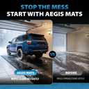 7'9" x 18' Garage Floor Mat, Non-Slip Containment Mat