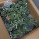 National Tree Company Artificial Christmas Garland, Green, Dunhill Fir, Decorated with Pine Cones, Berry Clusters, Frosted Branches, Christmas Collection, 9 Feet