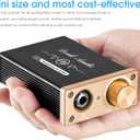 Douk Audio U3 Headphone Amps, Mini Hi-Fi Amplifier for Home Desktop PC 6.35mm / 3.5mm Headsets, Class A, RCA Input, DC 5V