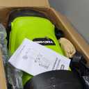 Wood Chipper, 15-Amp 1.8" Cutting Diameter Electric Wood Chipper & Shredder with 50L Collection Bag, Efficient Mulcher for Easy Clean up Ideal for Yard Waste and Branches