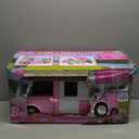 Barbie Camper, Doll Playset with 50 Accessories, Transforms into Truck, Boat & House, Includes Pool, 3-in-1 Dream Camper
