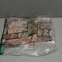 TUOKING 13 Strips Stair Stickers, Vinyl Self-Adhesive Refurbished Staircase Decals, 39.37 x 7.08 Inch for 13 Steps, Stone Pattern