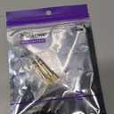 VCE 6.35mm (1/4 inch) Male to 3.5mm (1/8 inch) Female Stereo Audio Jack Adapter for Aux Cable, Guitar Amplifier, Headphone, 2 Pack