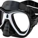 Seac Elba, Snorkelling and Scuba Diving Mask (Regular Fit,Black/White)
