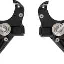 munirater 2.5in Front Drop Spindles Lower Suspension Replacement for 1971-1972 C10 Pickup C10 Suburban with Disc Brakes