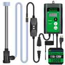 1500W Immersion Water Heater of Bathtub & Swimming Pool Portable Fully Submersible Electric Heater with Temp Control & GFCI for Tub, Above Ground/Inground Pool, Inflatable Pool & Baptistry, Spa etc